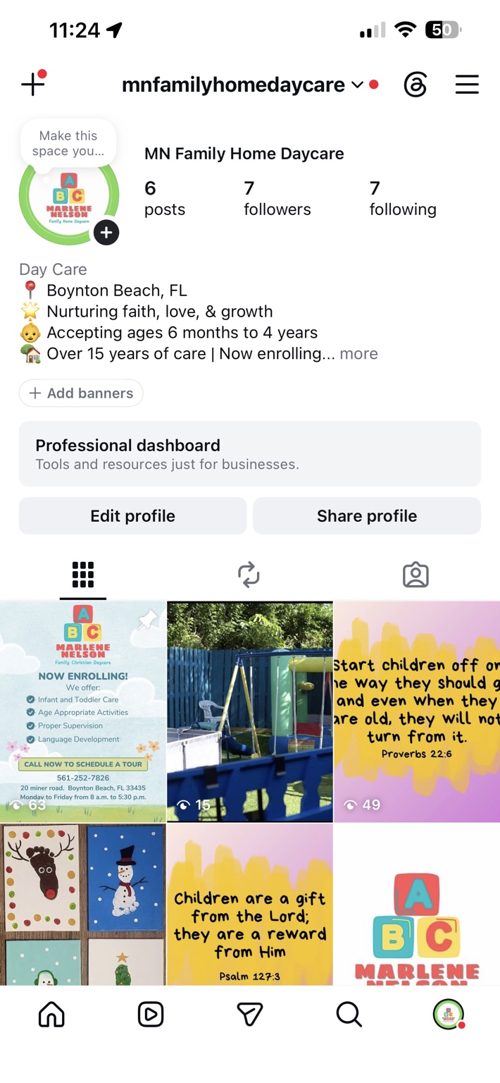 Daycare Instagram launch